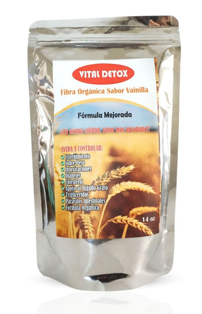 Fibra Organica Sabor a Vainilla